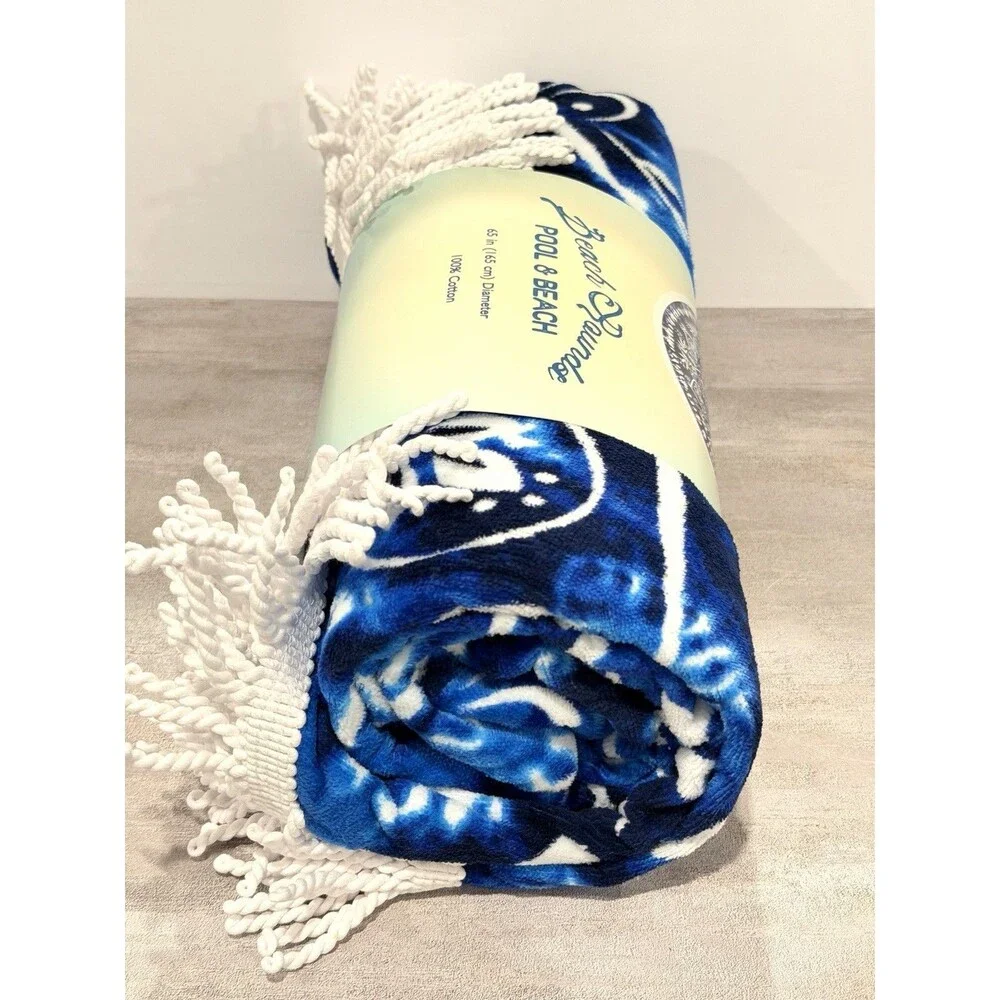 Loft by Loftex Astrid Round Beach Towel 65